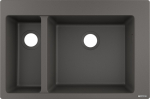 K&ouml;&ouml;givalamu Hansgrohe Built-In Sink S510-F635, silikaat, 77 cm x 51 cm x 19 cm