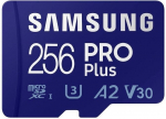 M&auml;lukaart Samsung Pro Plus, 256 GB, 160 Mb/s - 120 Mb/s