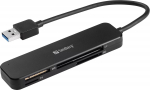 M&auml;lukaardilugeja Sandberg USB 3.0 Pocket Card Reader
