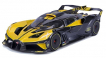 M&auml;nguauto Bburago Bolide, kollane v./must v., 1:18