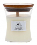 K&uuml;&uuml;nal, l&otilde;hna WoodWick Island Coconut, 30 h, 85 g, Valge v.