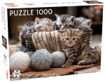 Pusle Tactic Cute Kittens 56803T, 48 cm x 67 cm, 1000 tk, mitmev&auml;rviline