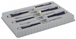 Kruvikeerajate komplekt Bahco Ergo Screwdriver Set BE-9884, isoleeritud, 12.5 cm, 6 tk