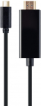 Adapter Gembird USB-C - HDMI 4K@30Hz A-CM-HDMIM-01 USB-C, HDMI, 2 m, must v.