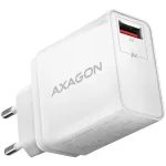 Telefoni laadija Axagon ACU-QC19W, USB/USB-C, valge v., 19 W