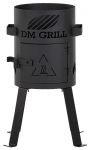 V&auml;likamin DM Grill Fergana 6, 26 cm x 26 cm x 57 cm