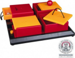 M&auml;nguasi koerale, treeninguks Trixie Poker Box 32012, 31 cm, punane v./oranž v.