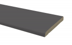Uksepiire, 220 cm x 7 cm x 0.8 cm, grafiit v.
