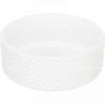 Kauss loomale Trixie, 0.9 l, 16 cm x 16 cm, valge v.