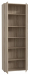 Riidekapp Forte Tempra 2 T2KK821-D30F, tamm v., 34.8 cm x 73.7 cm x 197.5 cm