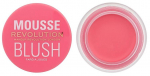 P&otilde;sepuna Makeup Revolution London Mousse Blush, heleroosa v., squeeze me soft pink, 6 g