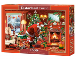 Pusle Castorland Santas Special Delivery 1500 152100, 47 cm x 68 cm, 1500 tk, mitmev&auml;rviline