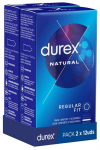 Kondoomid Durex Natural, 56 mm, 24 tk
