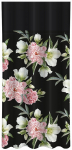 &Ouml;&ouml;kardin ZML-007 ZML-008, valge v./must v./roosa v., 160 cm x 250 cm
