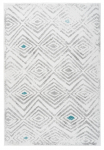 Vaip sise Kayoom Vancouver 410, valge v./hall v., 150 cm x 80 cm