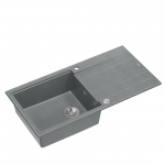 K&ouml;&ouml;givalamu Quadron Evan 146, graniit, 100 cm x 50 cm x 21 cm, roostevaba teras v./h&otilde;be v.
