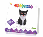 Paberkujukeste valmistamise komplekt Brain Games Creagami Cat