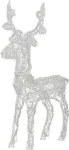 J&otilde;uludekoratsioon "Hirv" Springos CL4122 LED-valgustusega, 69 cm, 42 cm, l&auml;bipaistev v.