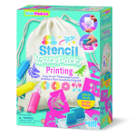 Kaunistuskomplekt 4M KidzMaker Stencil Backpack Printing, mitmev&auml;rviline