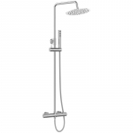 Termostaatsegistiga du&scaron;is&uuml;steem Laveo Pretto, kroom