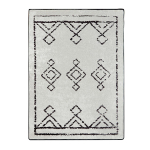 Vaip Conceptum Hypnose Eaves, valge v./must v., 180 cm x 120 cm