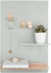 Seinariiul Present Time Perky Mesh, roheline v., 52 cm x 35 cm x 10.5 cm