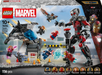 Konstruktor LEGO&reg; Marvel Kapten Ameerika: Civil War lahing 76314, 736 tk