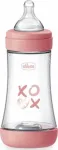 Lutipudel Chicco Perfect 5, 240 ml, 2 kuud, roosa v.
