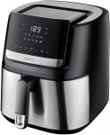 Kuuma&otilde;hufrit&uuml;&uuml;r Sencor SFR 6600SS, h&otilde;be v./must v., 1600 W, 6.5 l