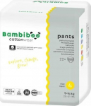 M&auml;hkmed Bambiboo Cottonwear, 4 suurus, 9 - 14 kg, 22 tk