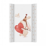 M&auml;hkimismatt Ceba Baby Hard Pierrot, 70 cm x 50 cm, valge v./punane v./beež v.