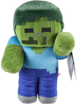 Pehme m&auml;nguasi Mattel Minecraft Zombie, sinine v./roheline v., 23 cm