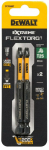 L&ouml;&ouml;kkruvikeeraja otsikud Dewalt Extreme Flex Toro, T25, 89 mm