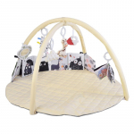 M&auml;ngumatt, koos tarvikutega Play Gym ZA5827, 80 cm x 80 cm, beež