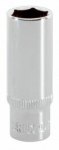 Pikk padrunv&otilde;ti Irimo Deep Hexagon Socket, HEX, 64 mm, 19 mm, 3/8"