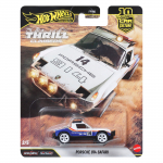 M&auml;nguauto Mattel Hot Wheels Car Culture Thrill Climbers Porsche 914 Safari JKF22, 1:64, sinine v./valge v.