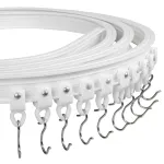 Lae kardina siin, koos tarvikutega Karpol Flexible, 500 cm, valge v.