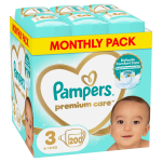 M&auml;hkmed Pampers Premium Care, 3 suurus, 6 - 10 kg, 200 tk (kahjustatud pakend)