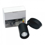 Valgusti lagi Tope Tela, LED, 4000 &deg;K, 1 x 10 W, must v.