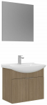 Vannitoa m&ouml;&ouml;bli komplekt Kalune Design Purus 65-318, tamm v., 50 cm x 65 cm x 58 cm