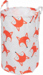 Korv, esemete hoidmiseks 4Living Foxy, valge v./oranž v., 34 x 34 x 50 cm