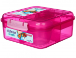 Konteiner toidu jaoks Sistema Bento Cube, 1.25 l, roosa v.