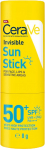 P&auml;evituse hooldusvahend tooted n&auml;ole/huultele Cerave Invisible SPF50+, 8 g