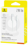 Juhe Baseus P10377702213-00, Lightning/USB Type A, 100 cm, valge v.
