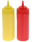 Kastmekauss, komplekt Mondex HV096081, 20 cm, punane v./kollane v., pol&uuml;eteen (pex)