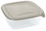 Toidukarp Curver Fresh & Go 0800561W07, 1.7 l, 19.5 cm x 19.5 cm, pruunikas v.