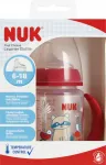 Joogipudel lapsele Nuk First Choice Learner Bottle, 150 ml, 6+ kuud, l&auml;bipaistev v./punane v.
