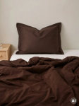 Voodipesukomplekt Homla Basic Milo 245226, pruun v., 70 x 80 cm, 140 x 200 cm, 2 os.