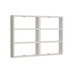 Seinariiul Kalune Design Hexa, valge v., 60 cm x 9 cm x 84.6 cm