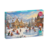 Pusle CherryPazzi Snowglow Village, 34.5 cm x 50 cm, 300 tk, mitmev&auml;rviline